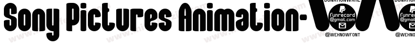 Sony Pictures Animation字体转换